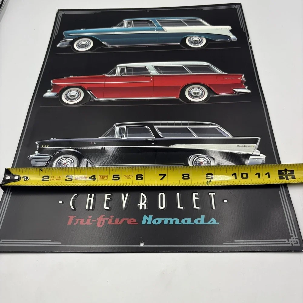 Open Road Brands Chevrolet Nomads Metal Wall Sign 12x16 Garage‎ Decor Retro